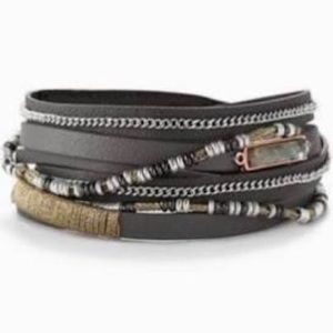 Stella & Dot Yves wrap bracelet